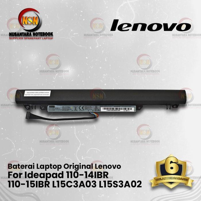 BATTERY BATERAI BATRE LENOVO IDEAPAD 110-14IBR L15C3A03 ORIGINAL