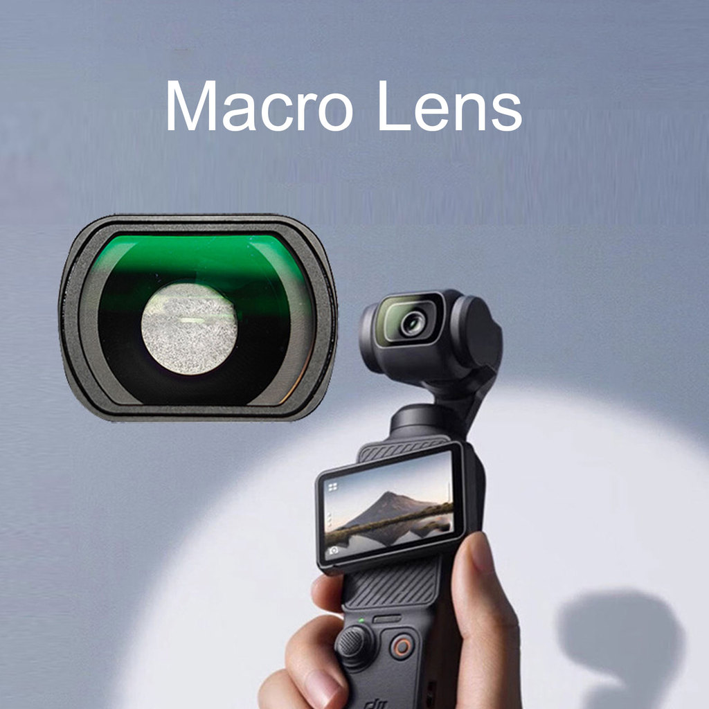 HD Macro Lens Macro Lens 10X HD Optical Glass Aluminum Alloy Frame Compact Easy Installation Macro L