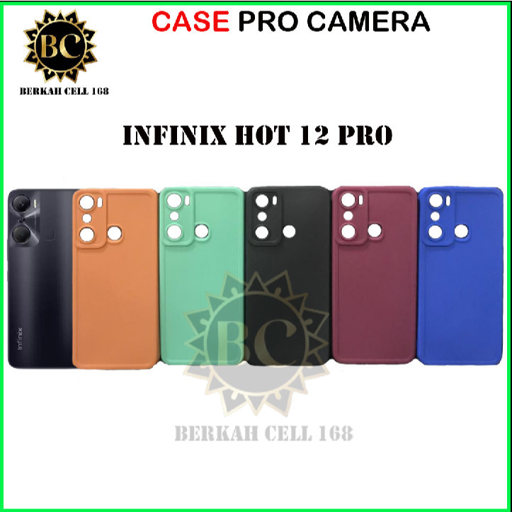 CASE INFINIX HOT 12 PRO SOFTCASE PRO CAMERA