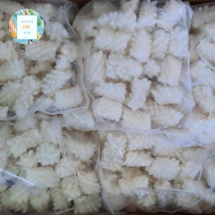 Cumi Flower / Flower Squid/ Cumi Kupas Bersih/ Cumi Flower Frozen/ 1kg