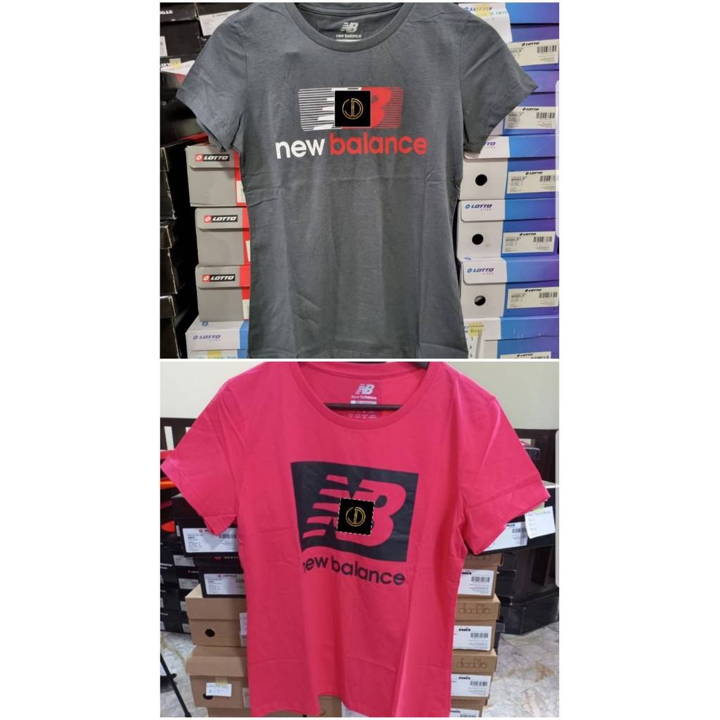 ORIGINAL SALE 70% KAOS NB NEW BALANCE JALAN WOMEN (BANYAK MODEL)