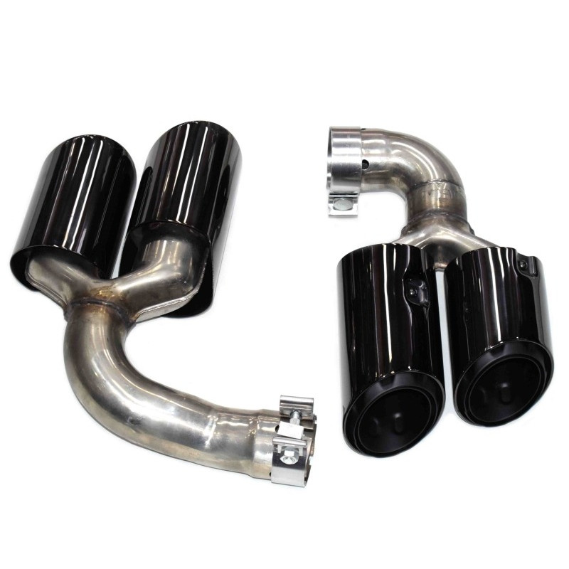 For Porsche Cayenne 9Y0 tailpipe, 2018 to 2024 model Gasoline version EHybrid version  Stainless ste
