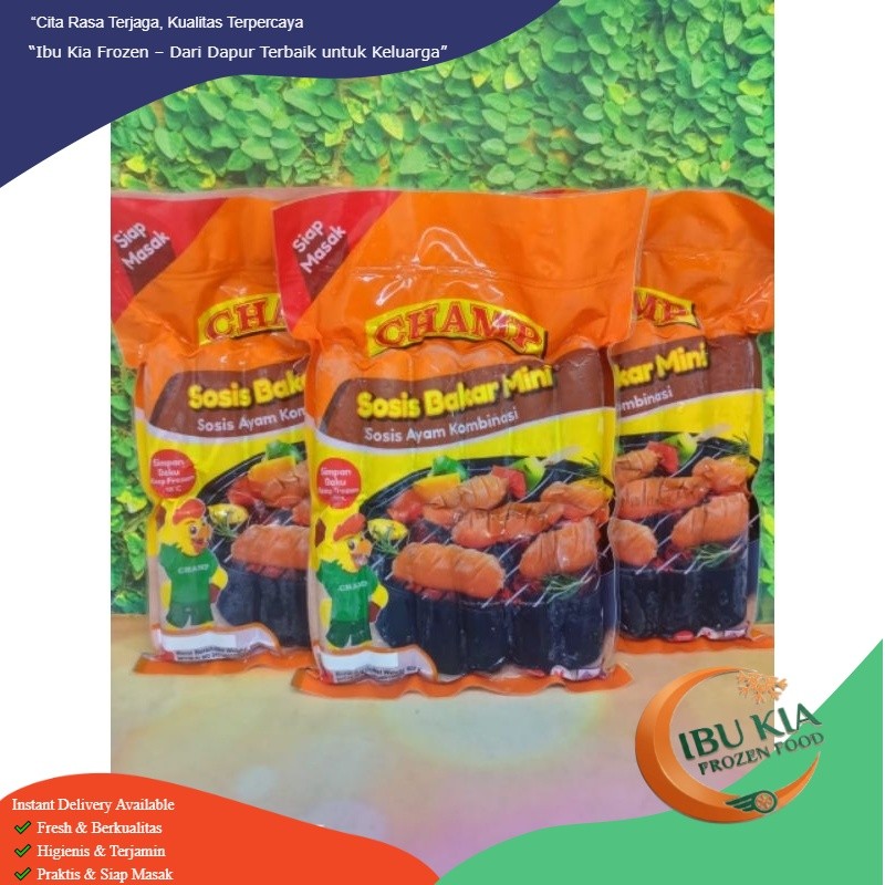 Champ Sosis Bakar Mini 500 gram