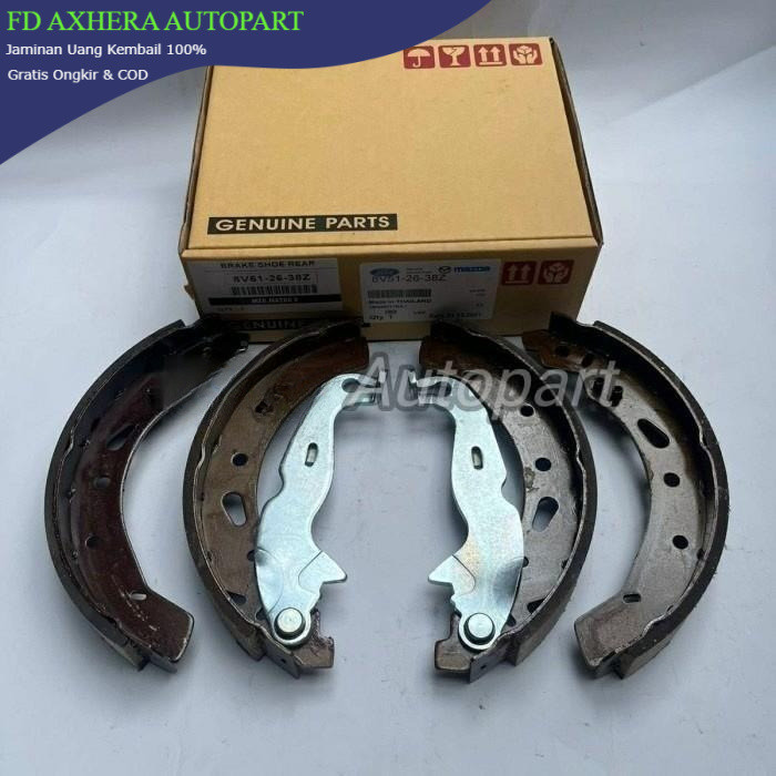 Brake Shoe Kampas Rem Belakang Ford Fiesta Mazda 2