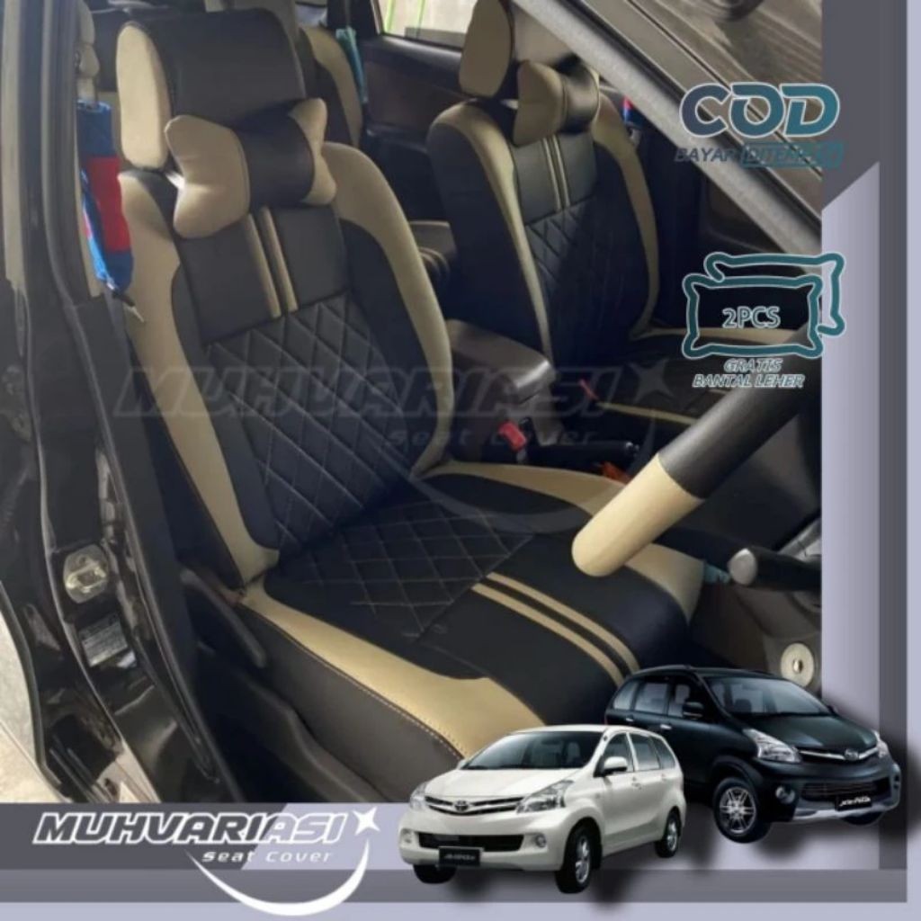 sarung jok mobil avanza/xenia 2004-2010 full seat 3 baris