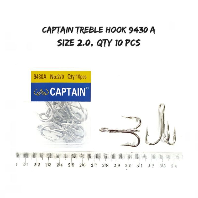 MATA KAIL CAPTAIN TREBLE HOOK 9430