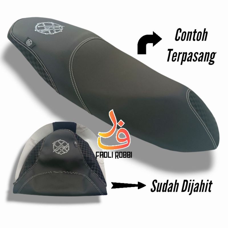 kulit jok motor VENOM sarung jok motor beat / vario 125 / vario 150 / vario / scoopy / genio / pcx /