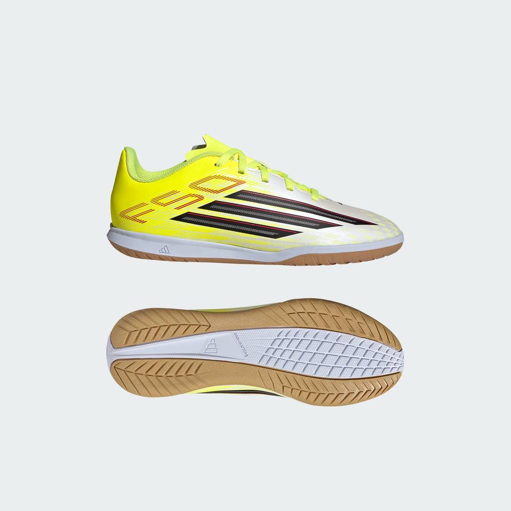 adidas Football F50 CLUB Indoor Football Shoes Kids Unisex Yellow JS1494
