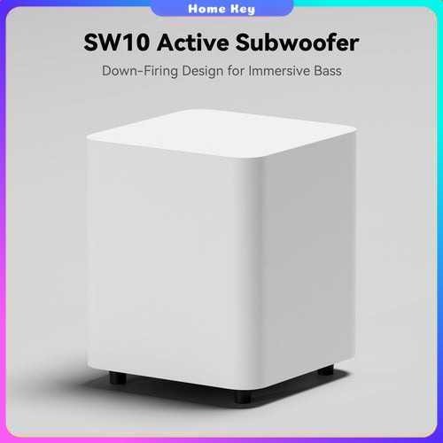 Fosi Audio Active Speaker Subwoofer HiFi 10 Inch Driver Smart DSP 200W - SW10
