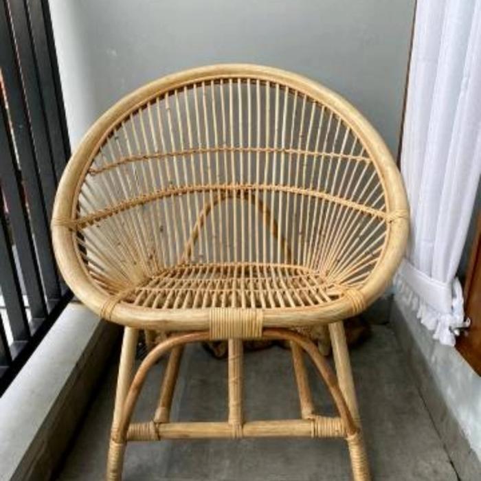 sistastore20 Kursi Rotan / Kursi Santai di Teras - tanggok bulat TERLARIS