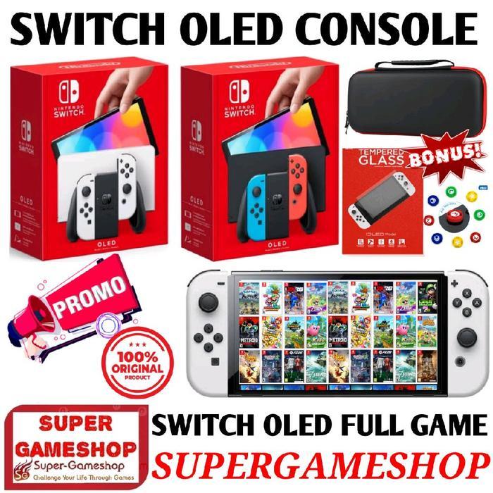 Nintendo Switch Oled Full Game Edition Oled Console Nintendo Switch OLED Full Game - 128GB