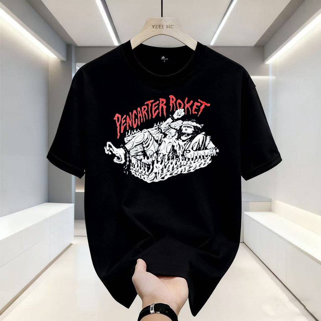 Kelompok Penerbang Roket - Pencater Roket Tshirt - Black | Official Merchandise