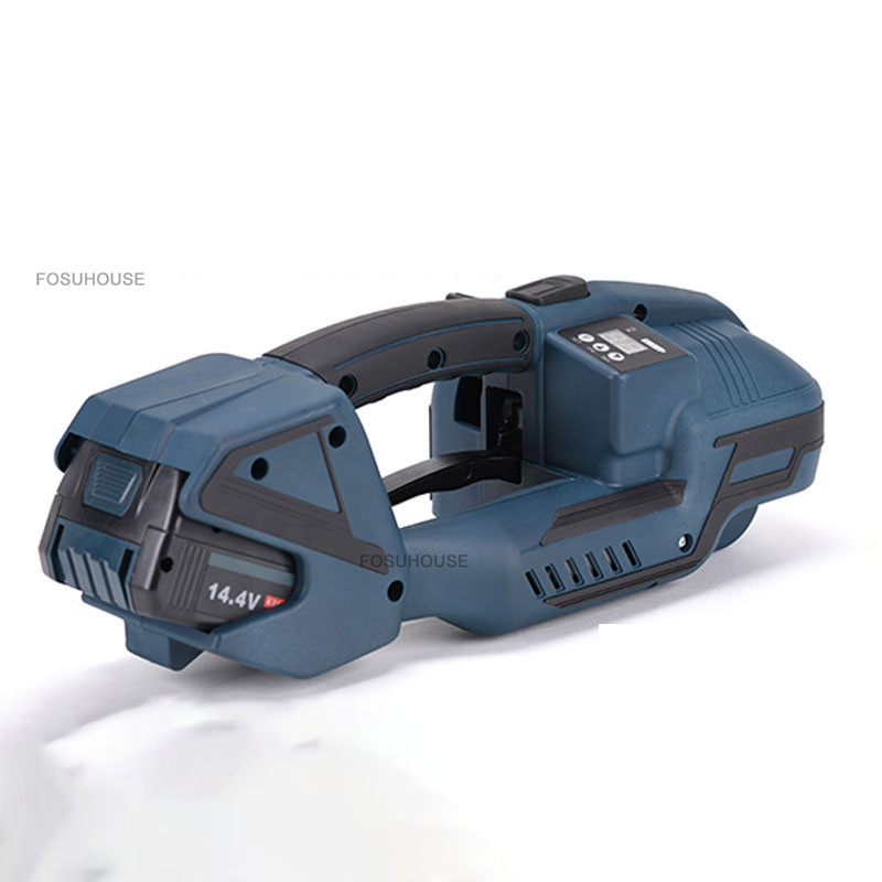 Pet Plastic Steel Belt Hot Melt Strapping Maine Portable Electric Wrapping Maines Buckle-free PP  Be