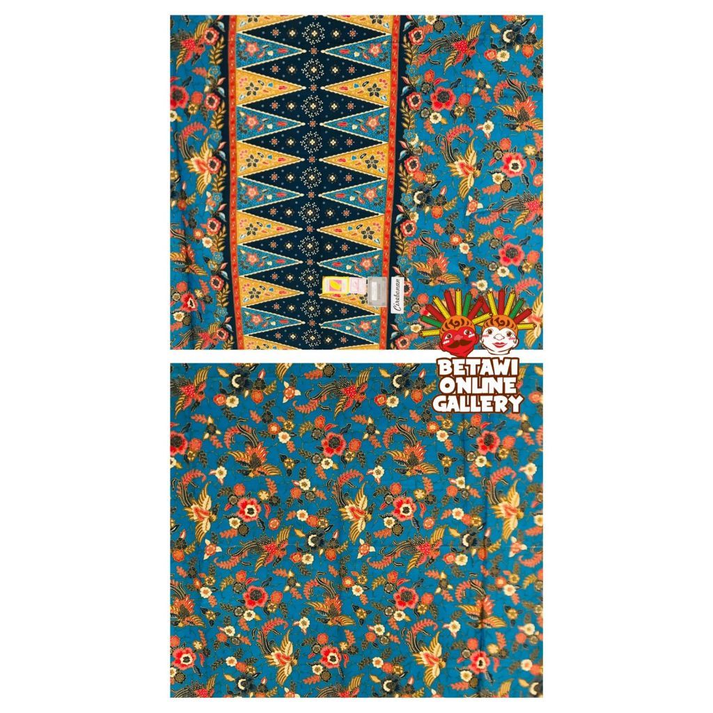 Kain Sarung Batik Cirebonan / Kain Sarung Batik Bunga