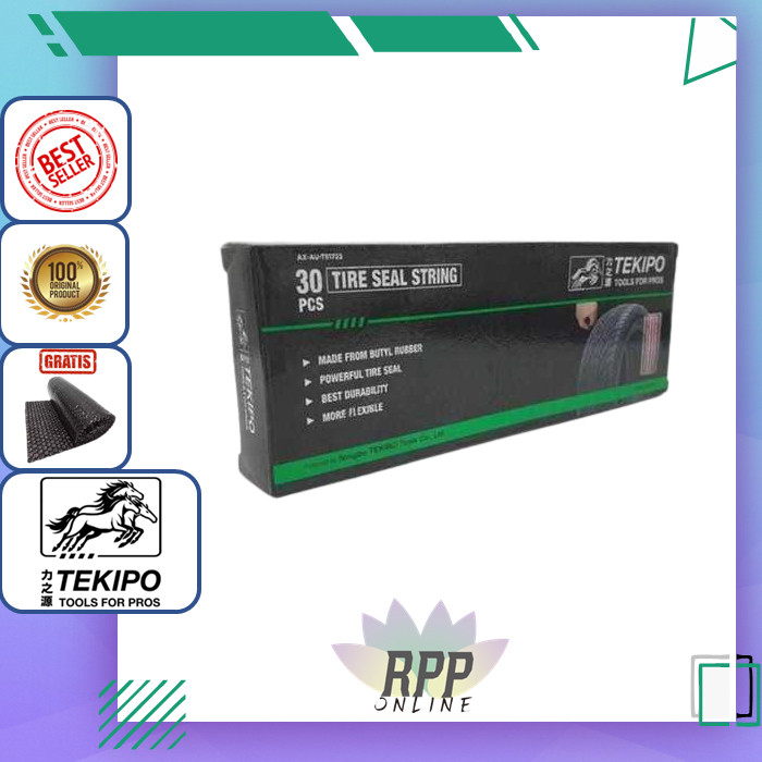 OBAT KARET TAMBAL BAN  TUBELESS / Tekiro Isi Tambal Ban Tubeless / Tekiro Tambal Ban Tubeless TEKIPO