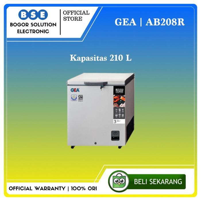 CHEST FREEZER GEA 210 LITER FREEZER BOX GEA AB208R GEA AB208 GEA 210L