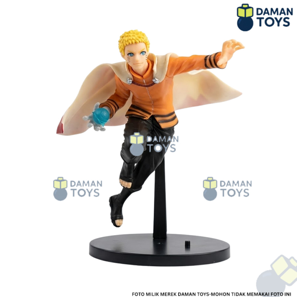 Action Figure Naruto Shippuden Naruto Hokage Rasengan - Koleksi Hadiah Mainan Patung Pajangan Anime