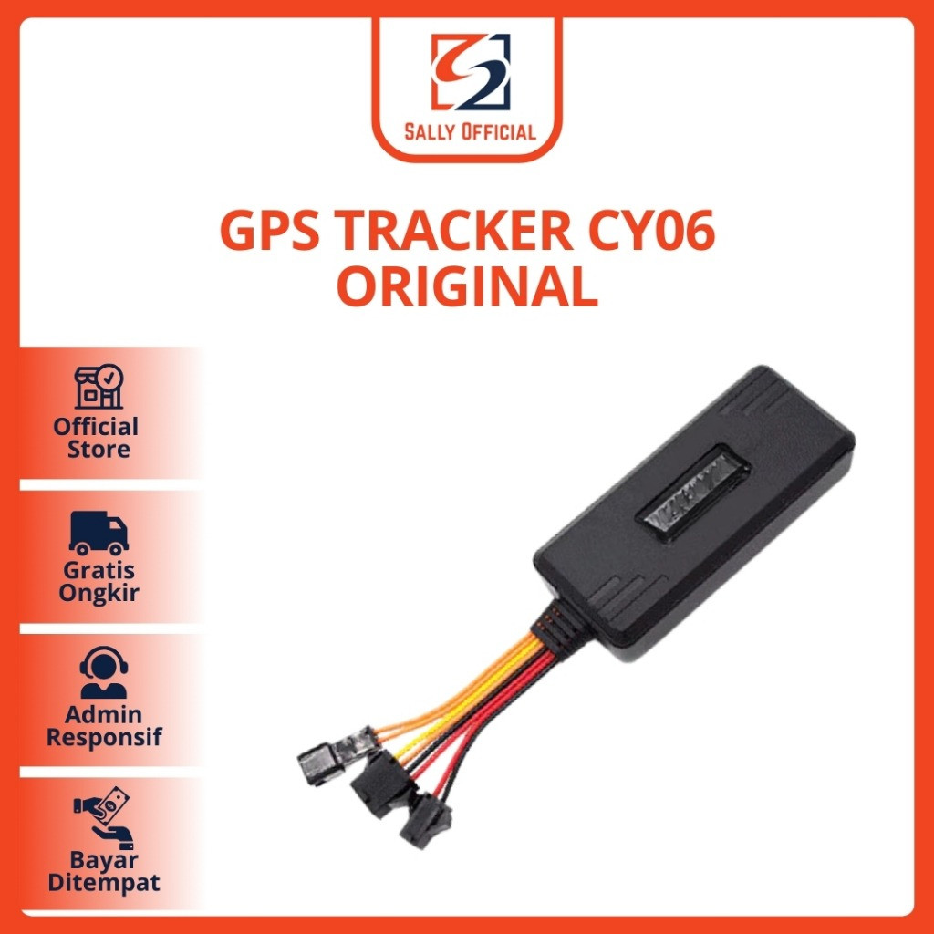 (SALLY) CY06 GPS TRACKER gps mobil GPS CY06 4G Tracker Motor Mobil Gratis Server Online Web