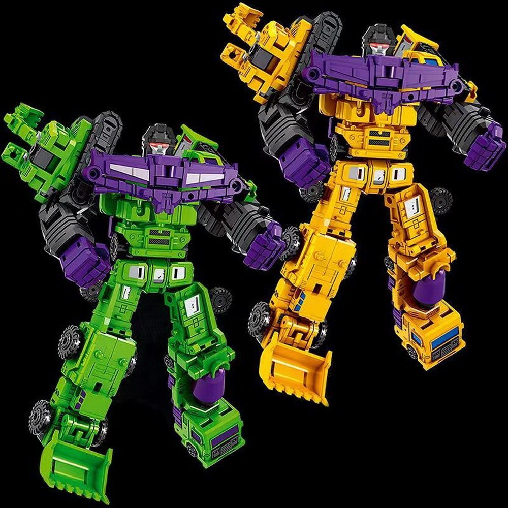 Transformation Toys Robot Mini Devastator 6in1 Anime Action Figure Construction vehicles Model EX501