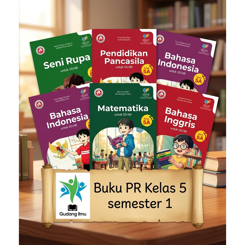 Buku Pr/Lks SD Kelas 5 Semester 1&2 Intan pariwara Tahun 2026