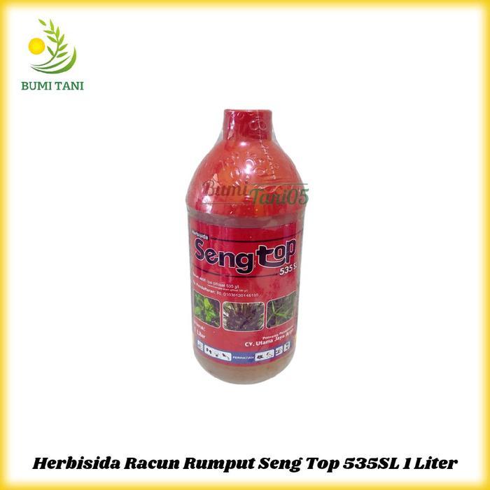 Herbisida Seng Top 535SL 1 Liter Racun Rumput Sistemik Gulma