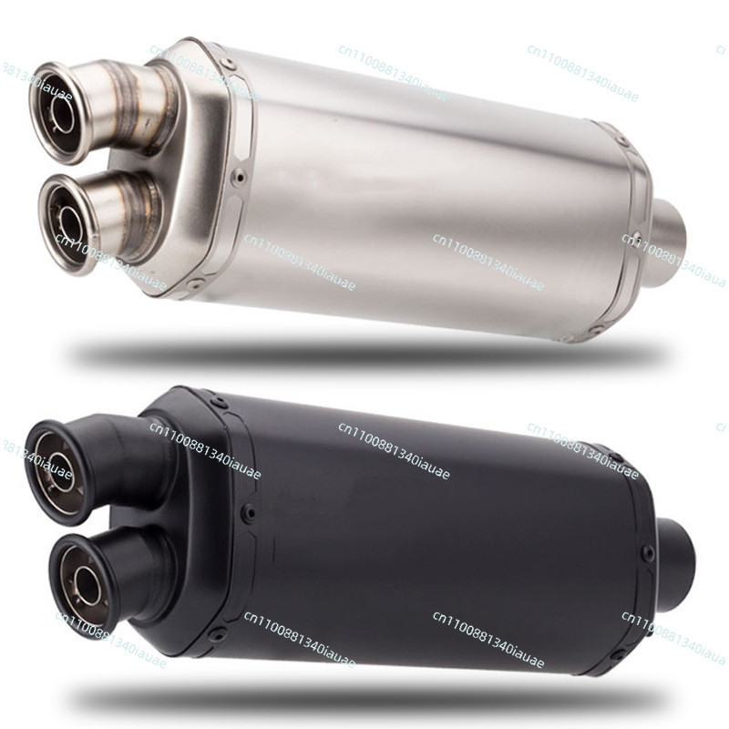 Motorcycle Modified Exhaust Pipe Large Displacement Double Exhaust Z900 CB500X 800MT MT09