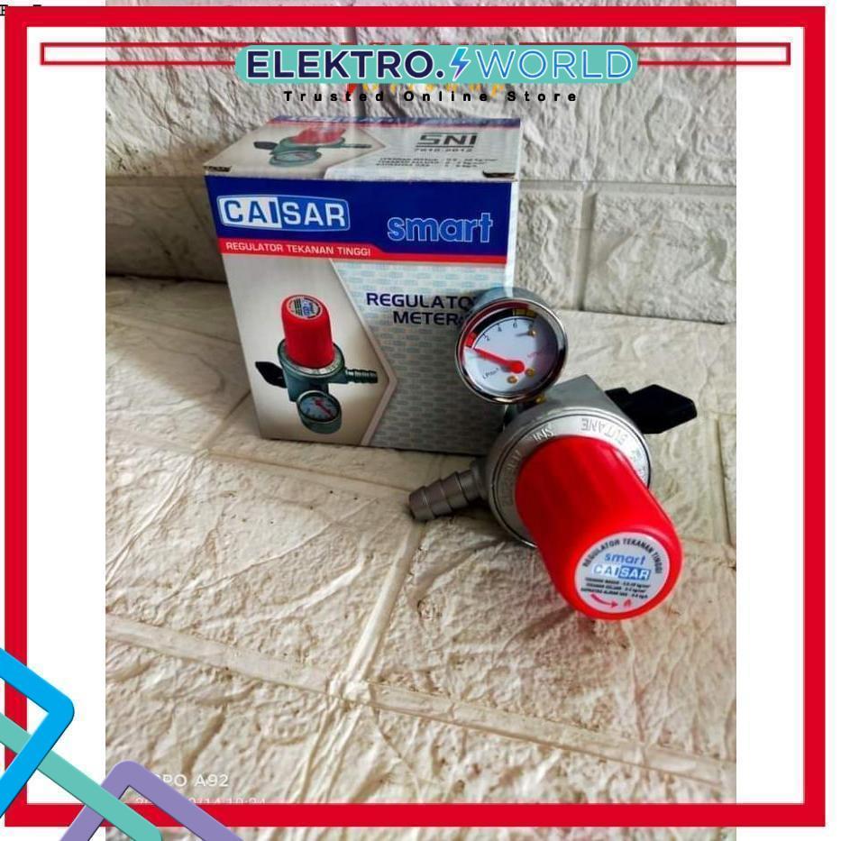 Regulator Gas Tekanan Tinggi HP SMART HMS Untuk Kompor Joss Mawar
