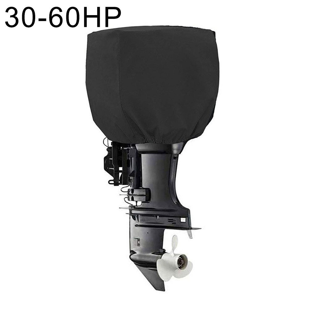For Outboard Motor Cover 15-250HP 210D Oxford Heavy Duty Waterproof UV Resistant Boat Outboard Engin