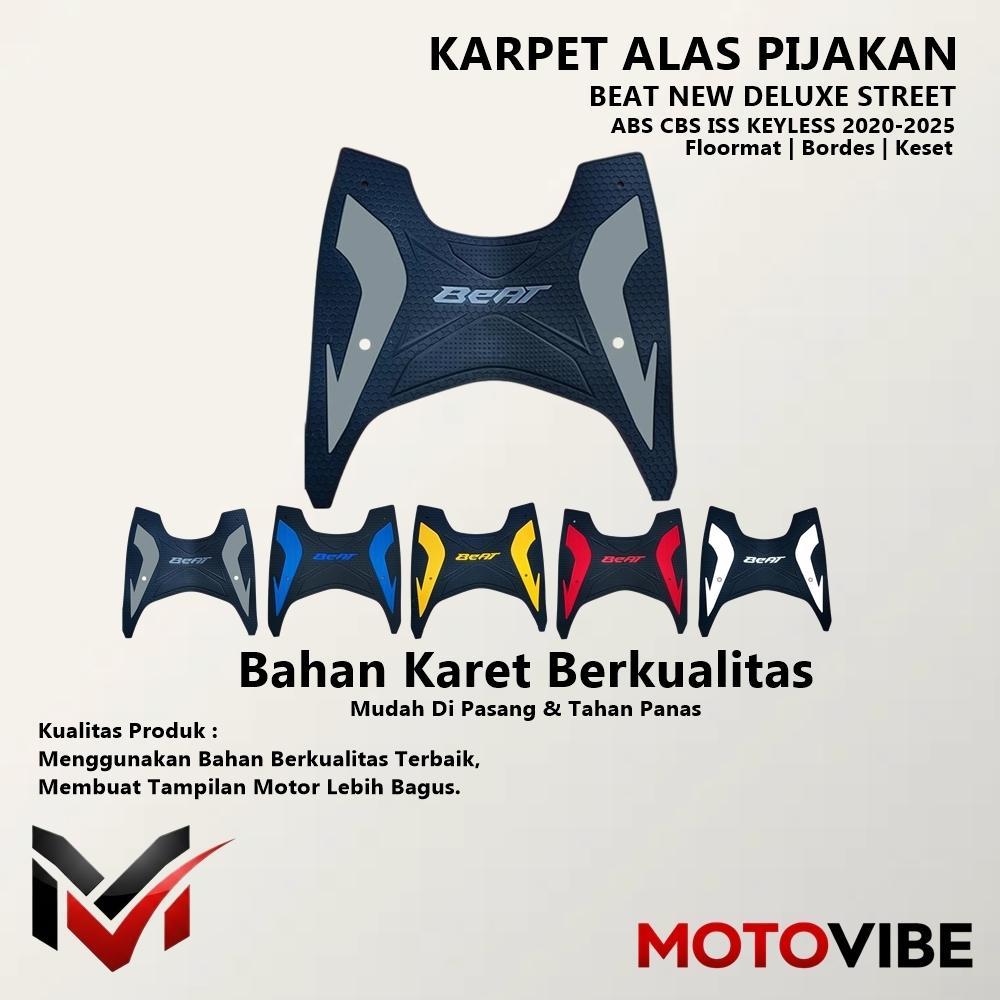 KARPET BEAT NEW DELUXE STREET ABS CBS ISS KEYLESS 2020 2021 2022 2023 2024 BORDES PIJAKAN ALAS KAKI