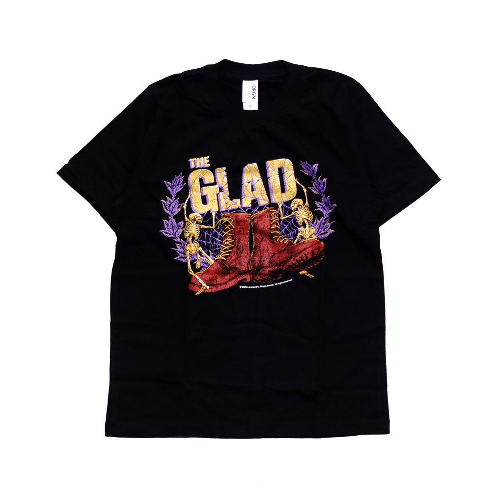Tshirt THE GLAD - BOOTS (black)