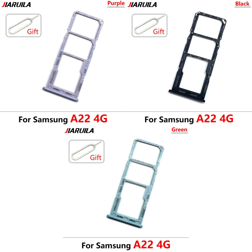 [ SAMSUNG A22 (4G) / SAMSUNG A22 (5G) ] Slot Simcard  / Tempat Kartu Sim / Simtray / Sim Card / Micr
