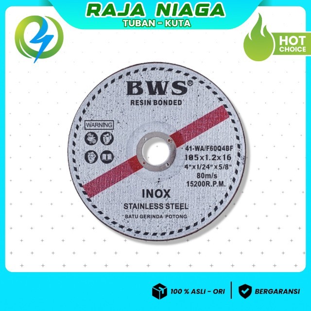 Mata Gerinda BWS Tipis – Resibon Potong Besi Cepat & Presisi