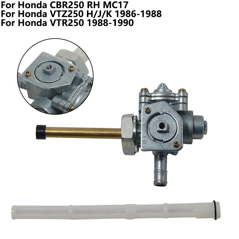 Motorcycle Gas Fuel Petcock Tap Valve Swit Pump For Honda CBR250 RH MC17 VTZ250 H/J/K VTR250 CBR 250