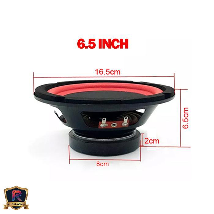 Promo Speaker Woofer magnet besar bergaransi 6,5 inch & 8 inch cocok speaker pintu mobil - Woofer 6.