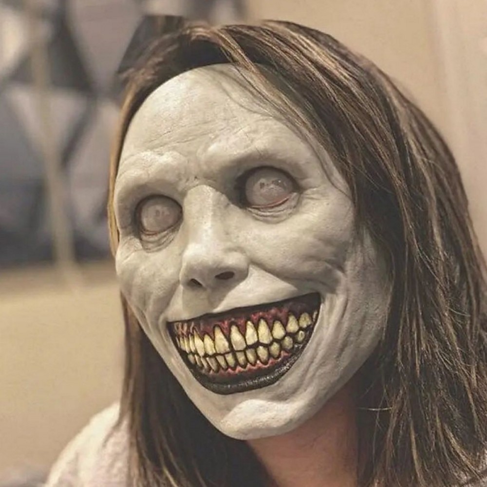 Halloween Mask, Cosplay, Laughing Devil Scary Mask, For Parties, School Festivals, Events, Haunted H
