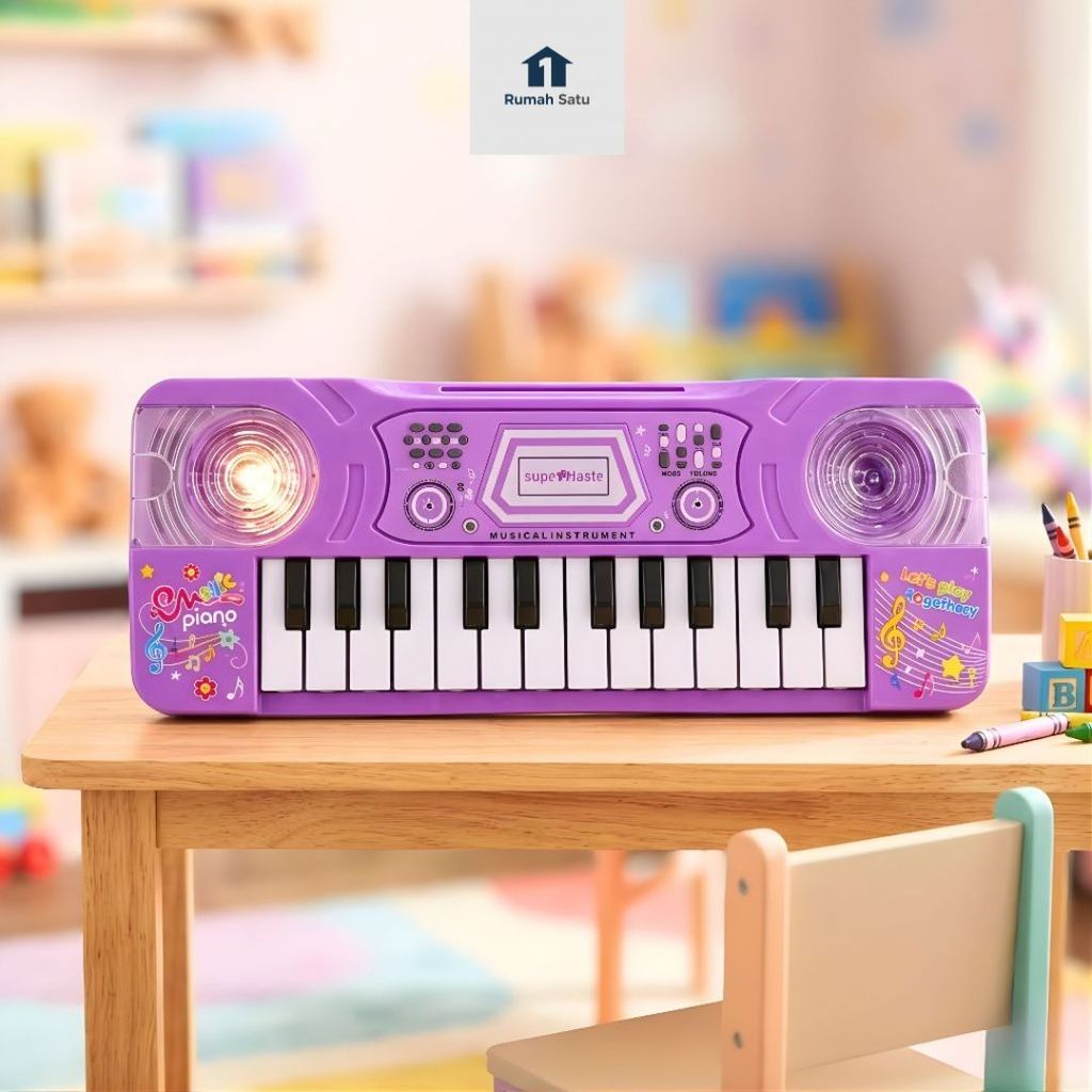 RUMAHSATU - MAINAN EDUKASI MUSIC HAPPY PIANO BX62