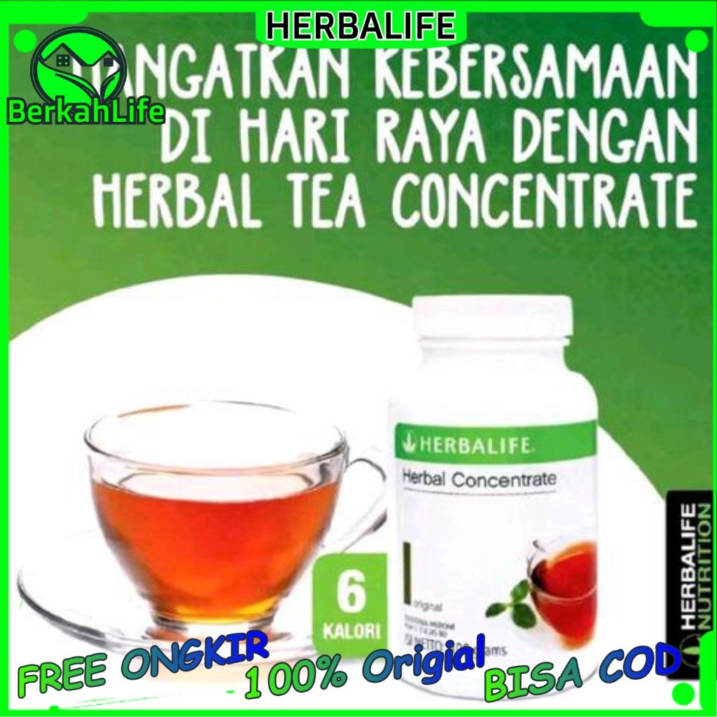 Herbalife Nutrition Teh Concrete Teh Termo Pelangsing Paling Cepat Menurunkan Berat Badan Ampuh Orig