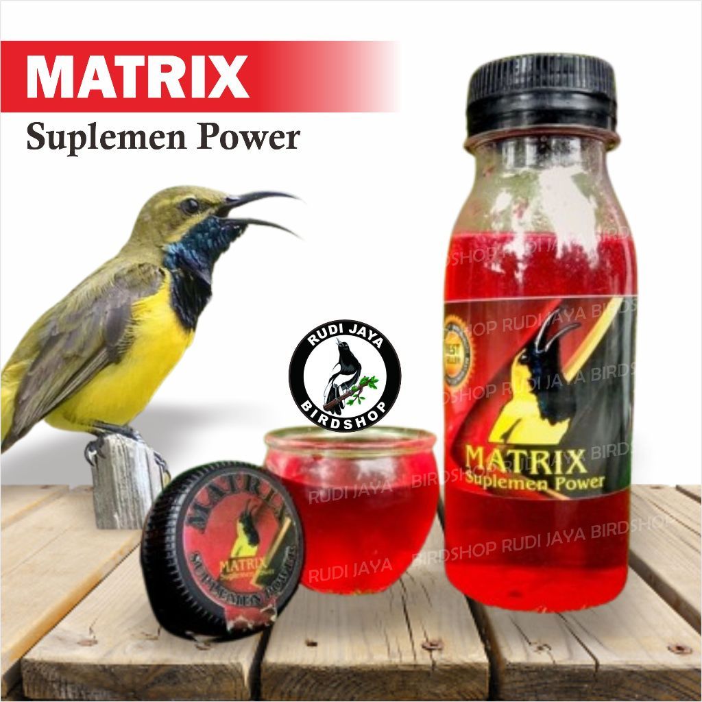 Matrix Metrix Power Sogon Vitamin Nektar Nectar Pakan Makanan Penggacor Sogon Sogok Otong