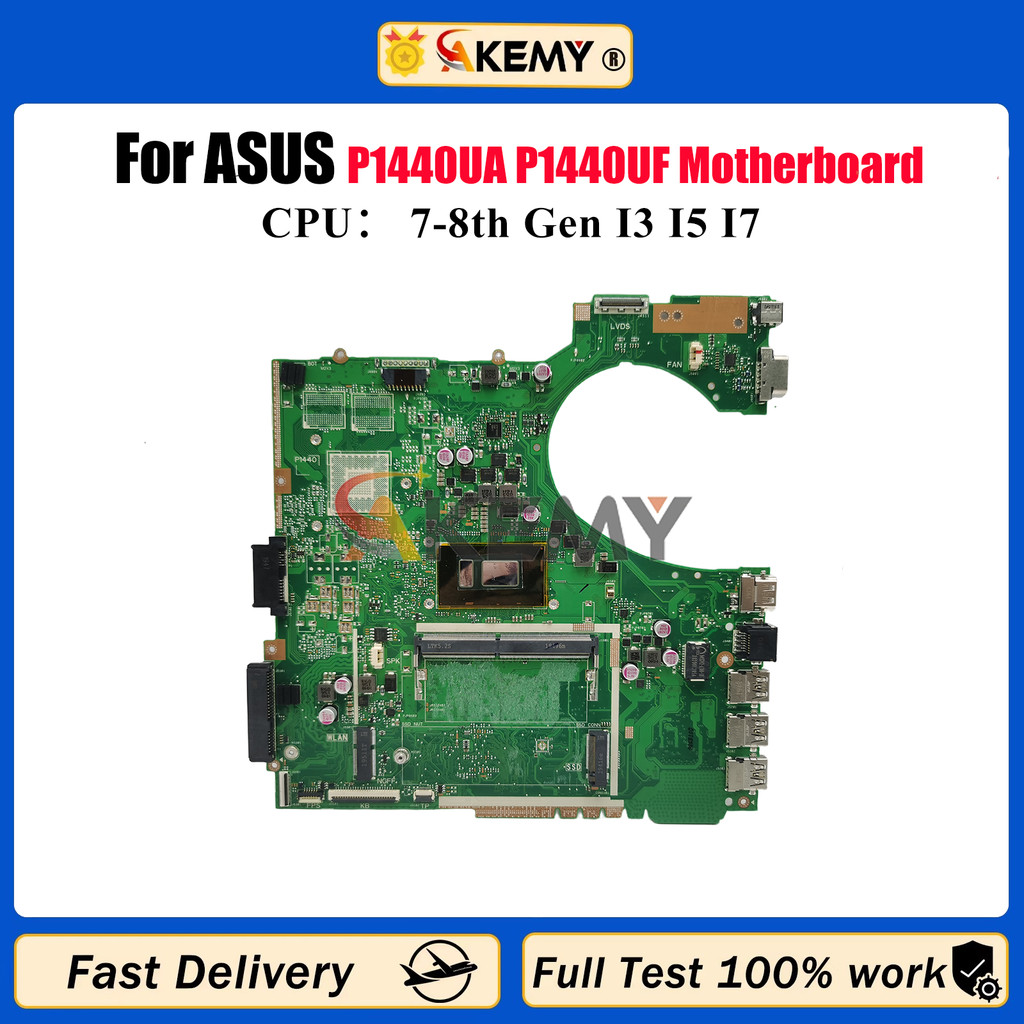 P1440UA Laptop Motherboard For ASUS ProArt P1440U P1440UA P1440UF Notebook Mainboard With  I3 I5 I7 