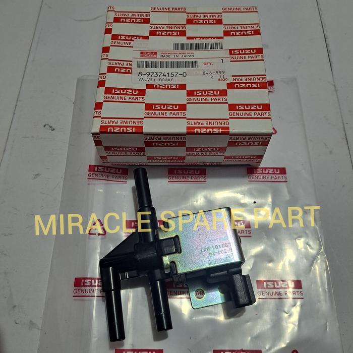 Valve Exhaust Brake Valve 3 Way Magnetic Isuzu ELF NKR66 NKR71 NMR71 SPAREPART MOBIL
