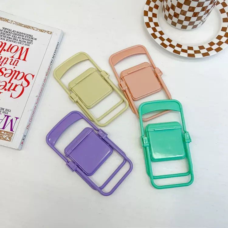 NEW PRODUCT HOLDER HP UNIK BENTUK PHONE HOLDER KURSI MINI LIPAT STAND HP MEJA PORTABLE UNIVERSAL