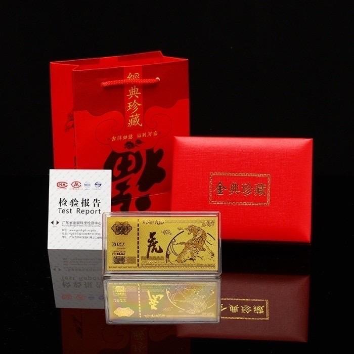 Promo ANGPAO EMAS Gold Plated KERBAU 2021 / ANGPAO EMAS HK 24K Au 999 - MacanOri