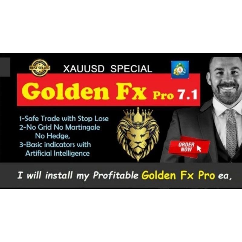 Forex Robot Golden FX Pro 7.1 ( Scalping Single Entry )