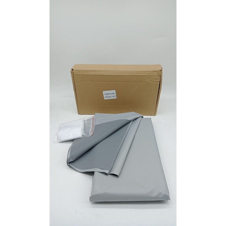 SCREEN PROJECTOR METAL 80” Projector Screen Metal 80" Screen Metal Projector