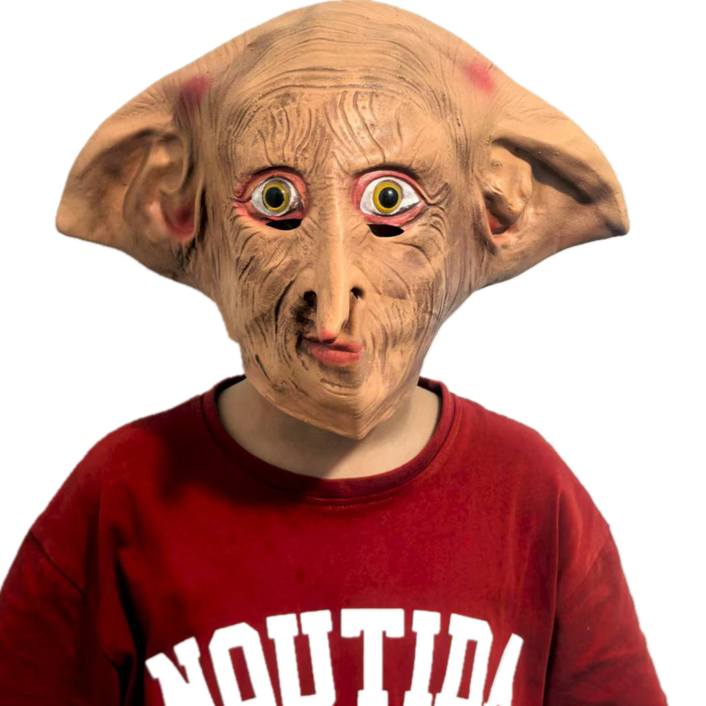 Dobby Elf Mask Headgear Halloween Harry Potter Wizarding World Costume Party Props