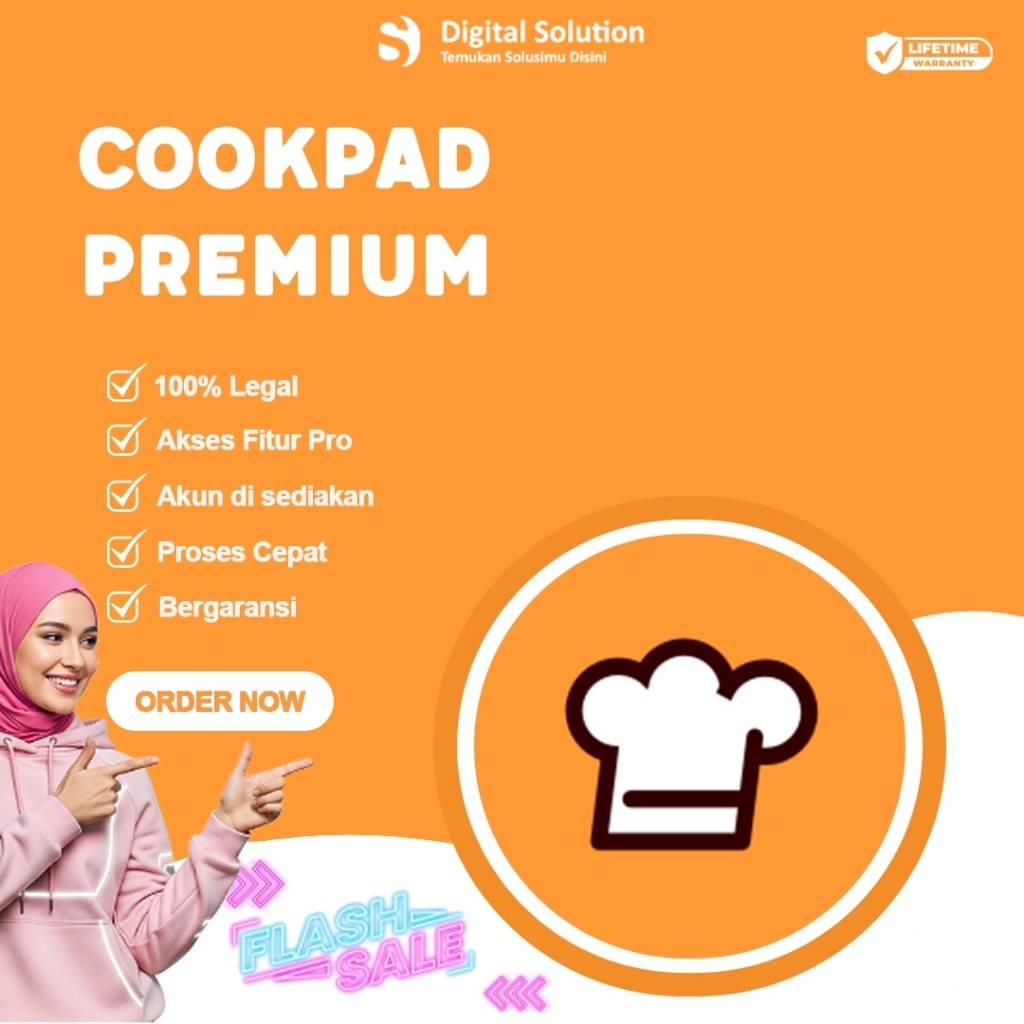Cookpad Premium 1 Bulan Resmi Bergaransi - Find & Share Recipes