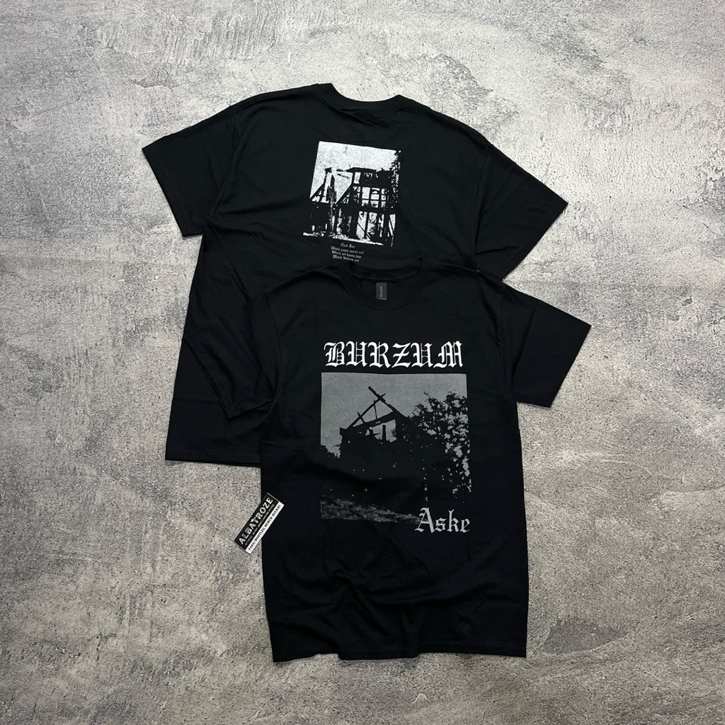 (COD) T-SHIRT / KAOS BAND OFFICIAL BURZUM - ASKE