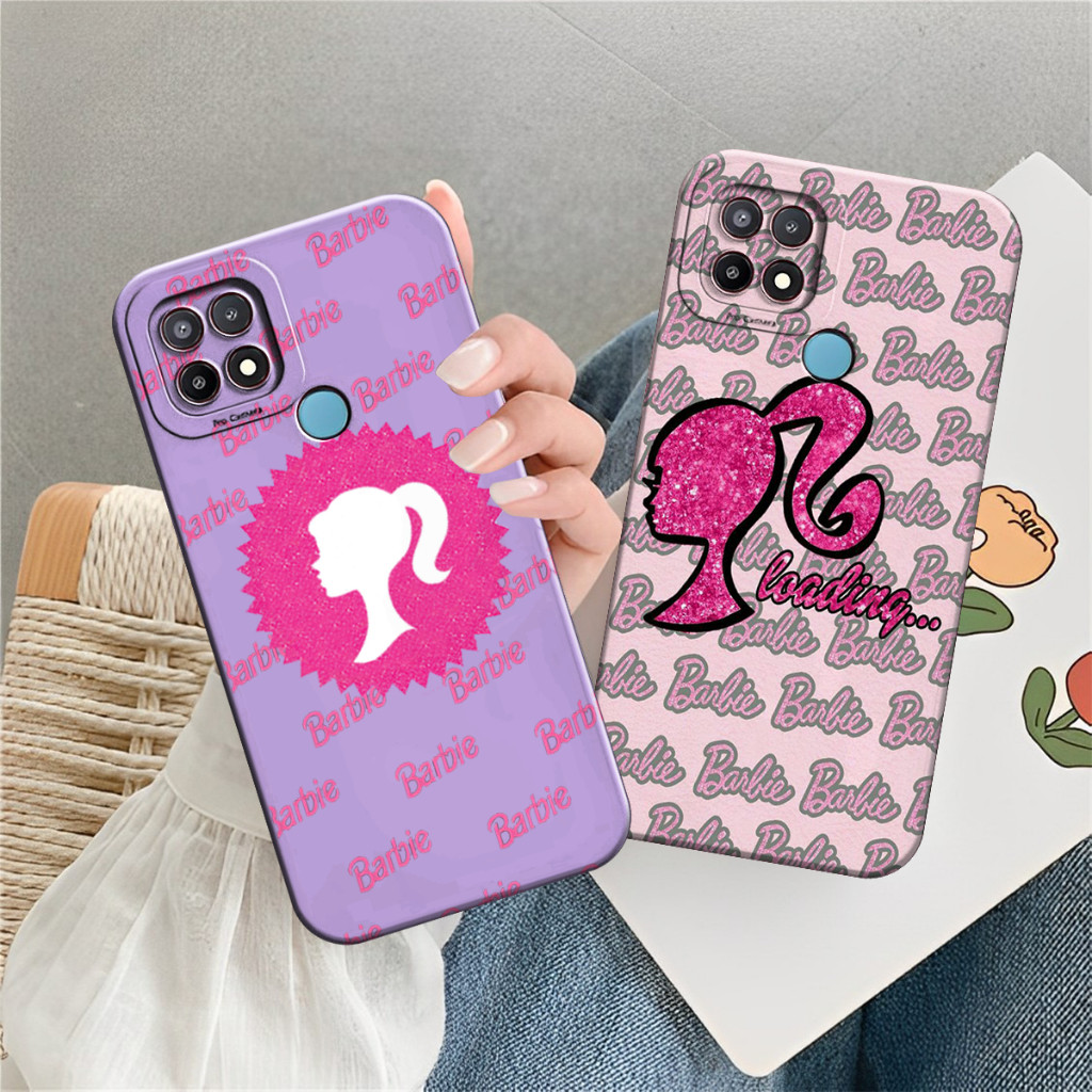 [Sf4] Softcase Oppo A15/A15s/A35 Barbie Cute Kekinian - Case hp - Prokamera Case - Case Oppo - Case 