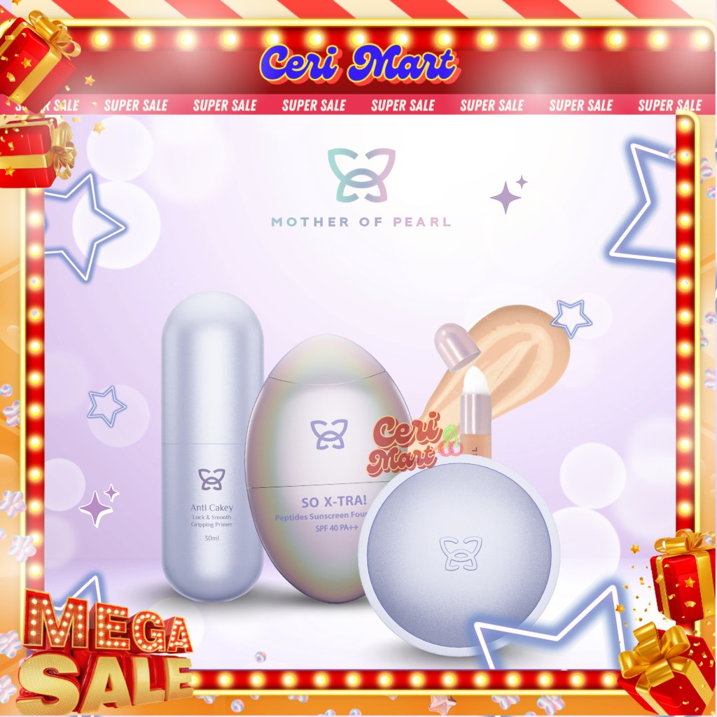 Mop Beauty Mother Of Pearl Loose Powder | Primer | Foundation | Concealer By Tasya Farasya Make Up O