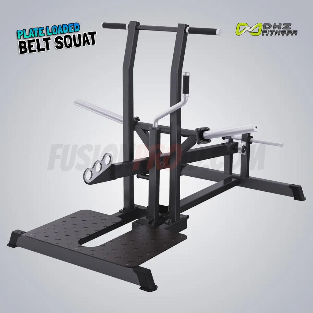 DHZ A607 Belt Squat Machine | Alat Squat Tanpa Beban Punggung & Bahu
